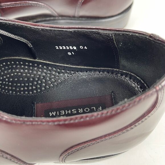 Florsheim 17067-05 Lexington Burgundy Cap Toe Oxford Dress Men's US Sz 9.5 - Picture 8 of 16